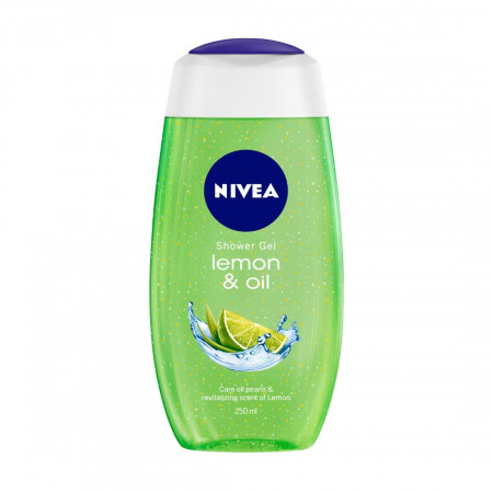 NIVEA SHOWER GEL LEAMON & OIL 250ML